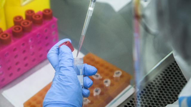 Medical Staff Works At COVID-19 Testing Center In Houston 