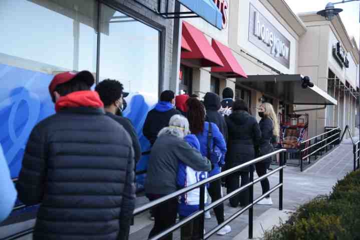 Philadelphia 76ers' Shake Milton Greets Fans At New Honeygrow In Wynnewood