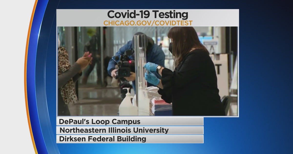 Three New COVID Shield Testing Sites Now Open In the City - CBS Chicago