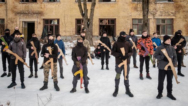 Combat Training for Members of the Public by the National Guard of Ukraine 