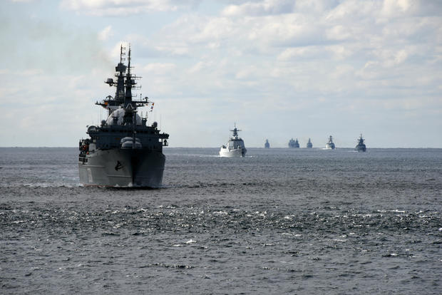 First Joint Naval Patrol By China And Russia In West Pacific 