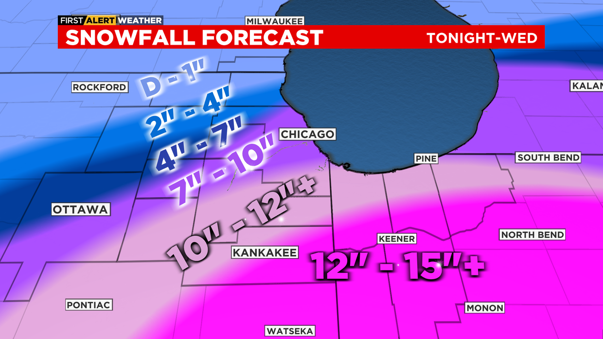 Snowfall Forecast: 02.01.22 