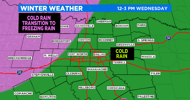 Winter Storm Warning Ushers Arctic Front Into North Texas, Prepare For ...