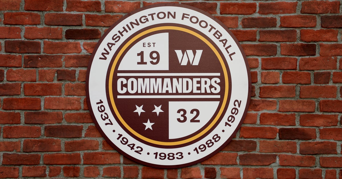 Washington NFL Team Reveals Its New Name: The Commanders - CBS Los Angeles