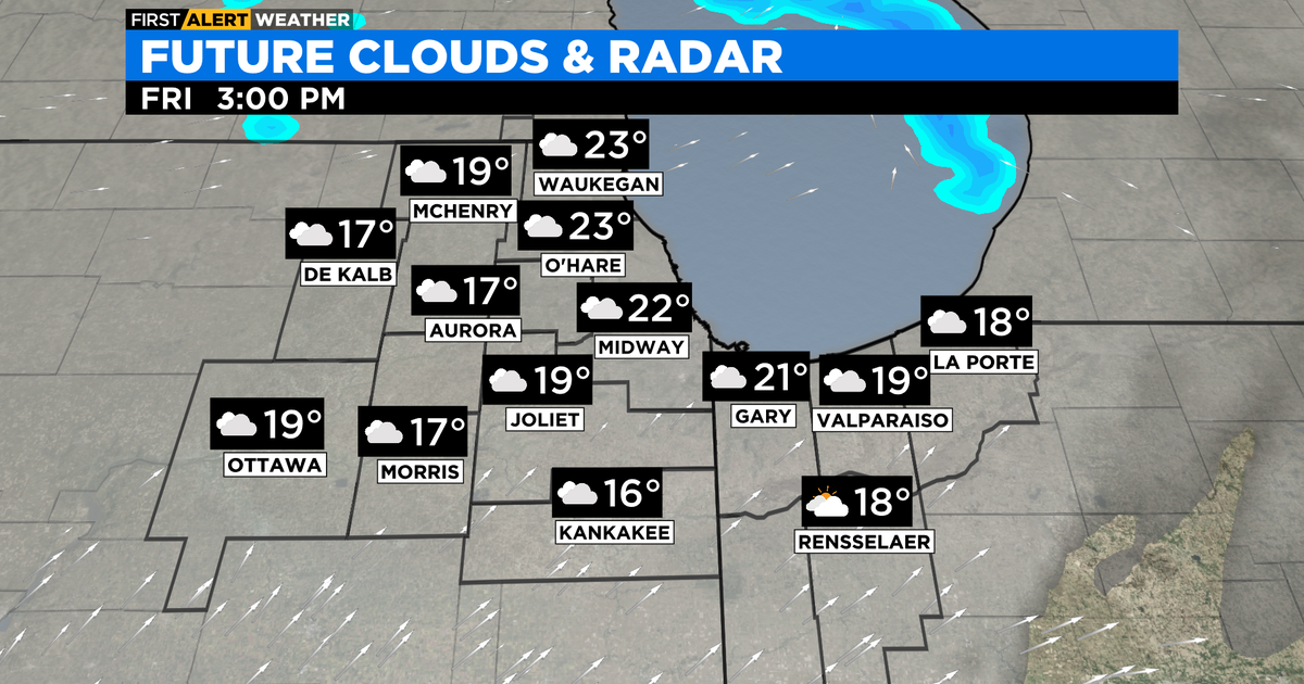 Chicago First Alert Weather: Light Snow Showers, Below Zero Wind Chills ...