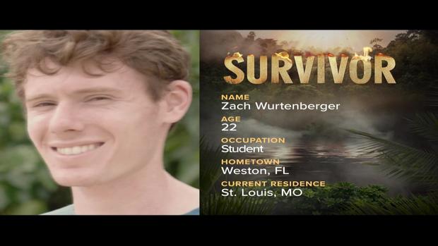Zach Wurternberger Survivor video 
