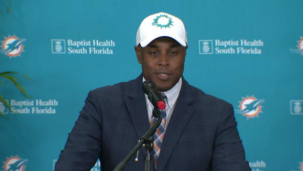Dolphins General Manager Chris Grier 