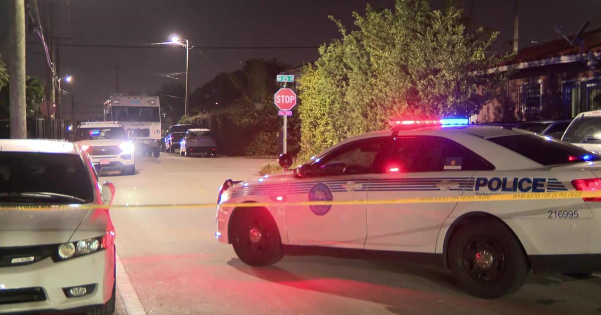 Overnight Shooting In Miami, Man Killed - CBS Miami