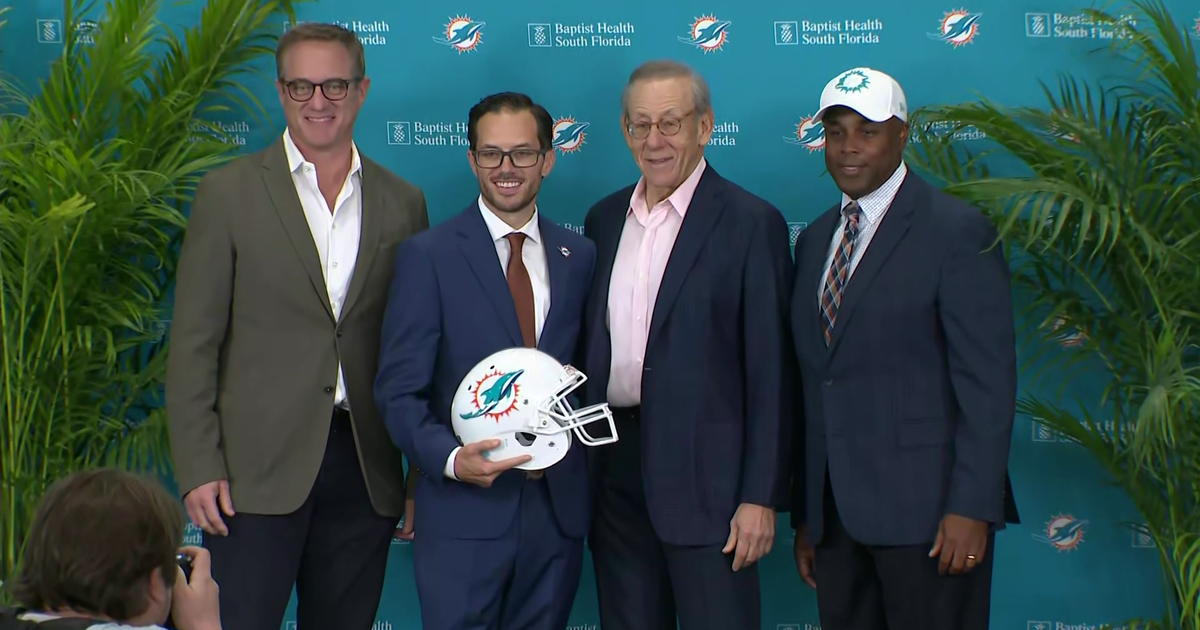 Miami Dolphin Football Is All About Passion': New Head Coach Mike McDaniel  Promises Unique Design Tailored To Players - CBS Miami