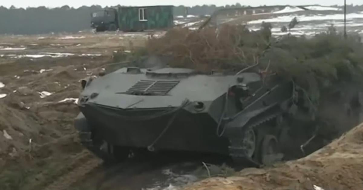 Russia Holds Military Drills In Belarus Cbs News