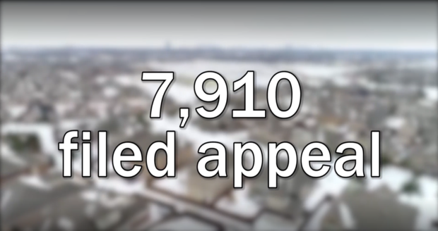 7,910 appeals 