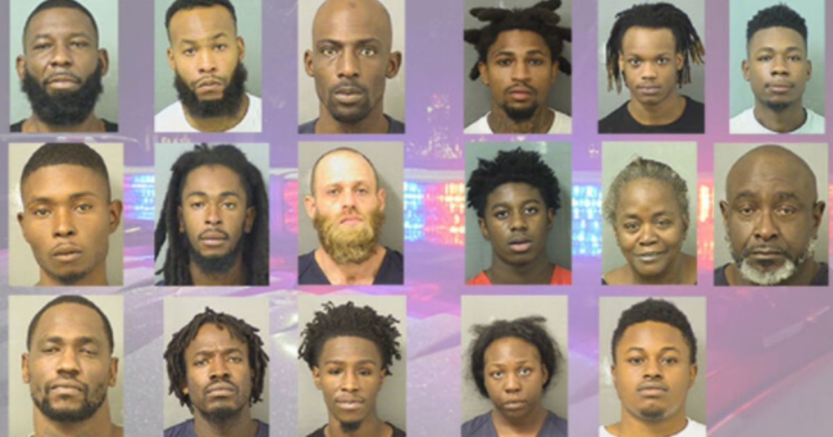 'Operation Goodfellas' Yields 19 Arrests In West Palm Beach; Suspects