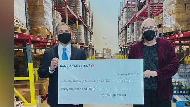 Food Bank Bank of America Donation 