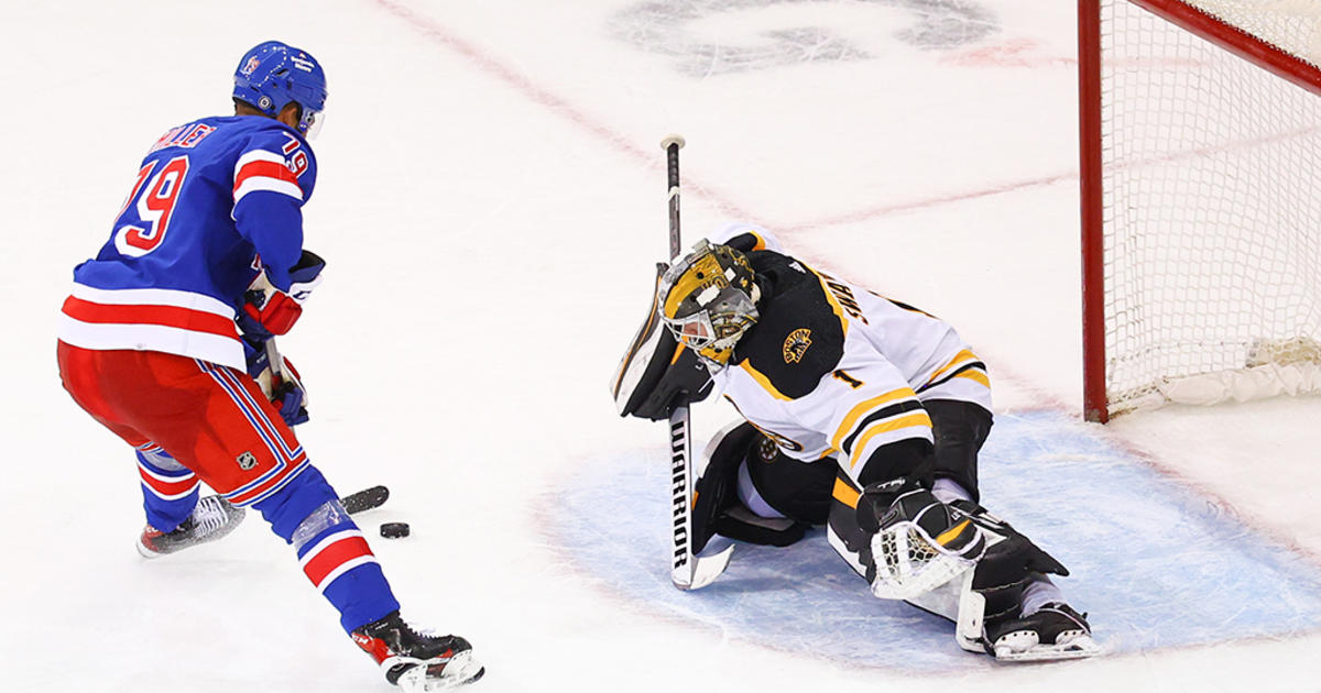 Bruins fall to Rangers in marathon shootout as K'Andre Miller scores in  ninth round 
