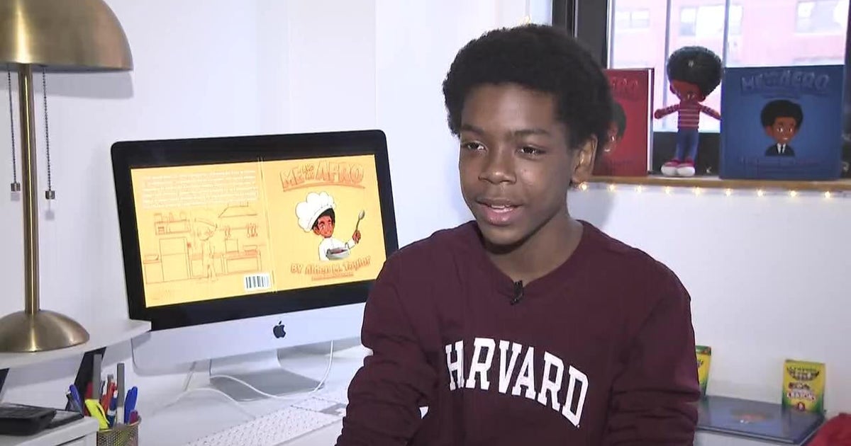 Aiden Taylor, 12, author of "Me And My Afro" "I just wanted kids to