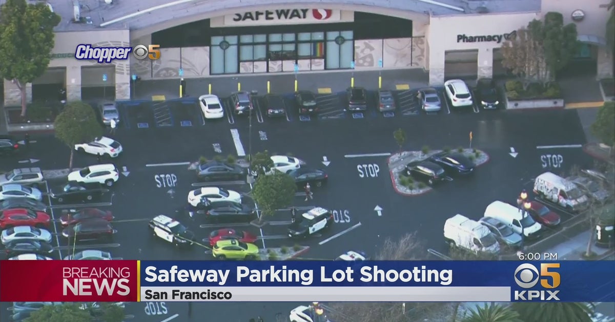 1 Hurt In Shooting In Safeway Parking Lot In San Francisco CBS San