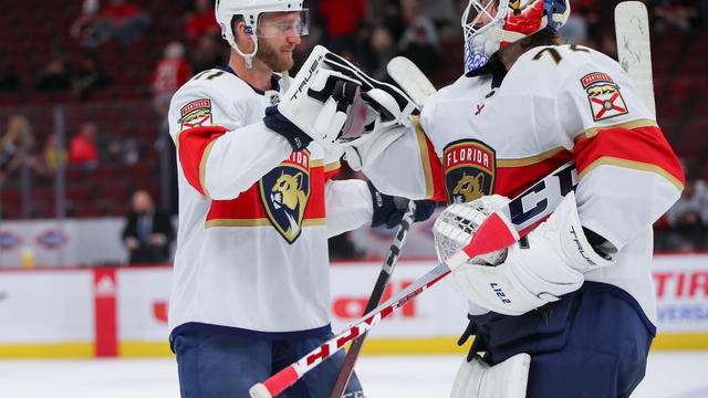 CBS4's Steve Goldstein On Florida Panthers Awarded NHL's 'President's  Trophy', What's Next - CBS Miami