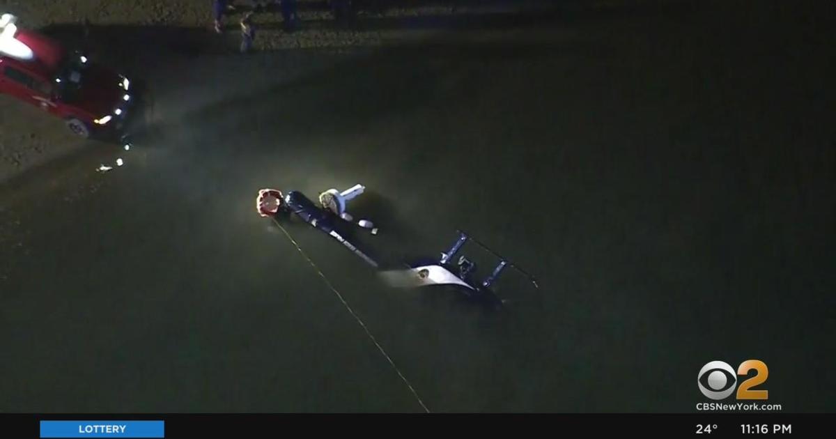 Police helicopter crashes in water off Newport Beach, California - CBS ...