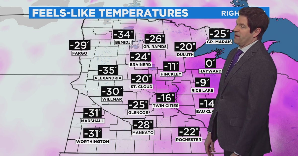 MN Weather Dangerous Cold Follows 2nd Round Of Snow CBS Minnesota