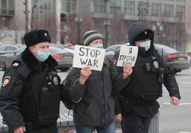 Russia Ukraine Military Operation Protest 
