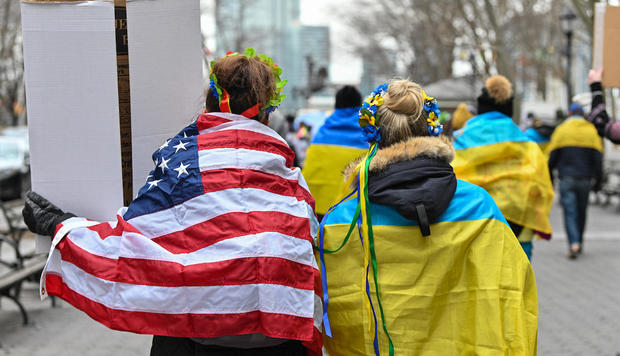 Pro-Ukraine Rally Held In New York City 