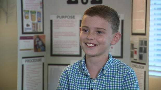 Sunday Morning Science Lab Winner Ethan Schwartz 