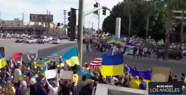 West LA Ukraine Rally 