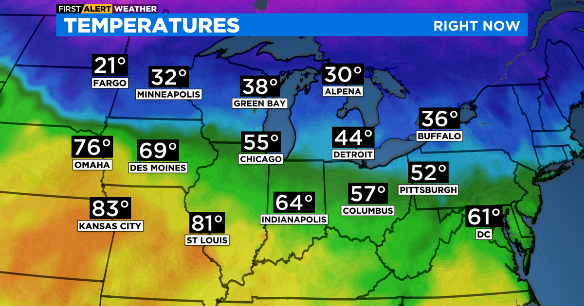 Chicago First Alert Weather: Warmer temps on the way - CBS Chicago