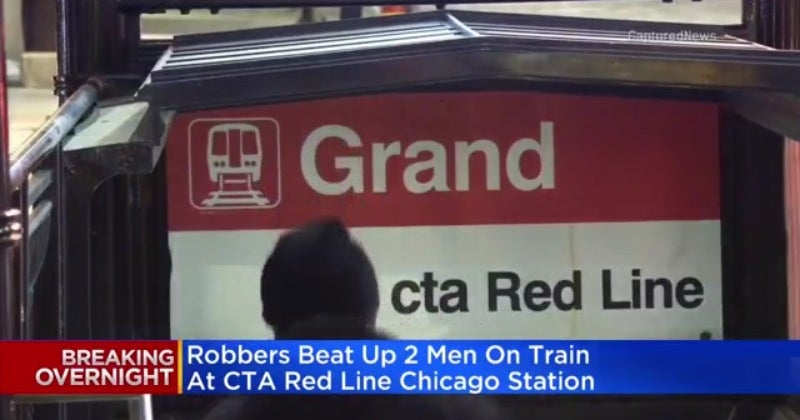 2 Men Robbed, Battered On CTA Red Line Train At Chicago Avenue - CBS ...