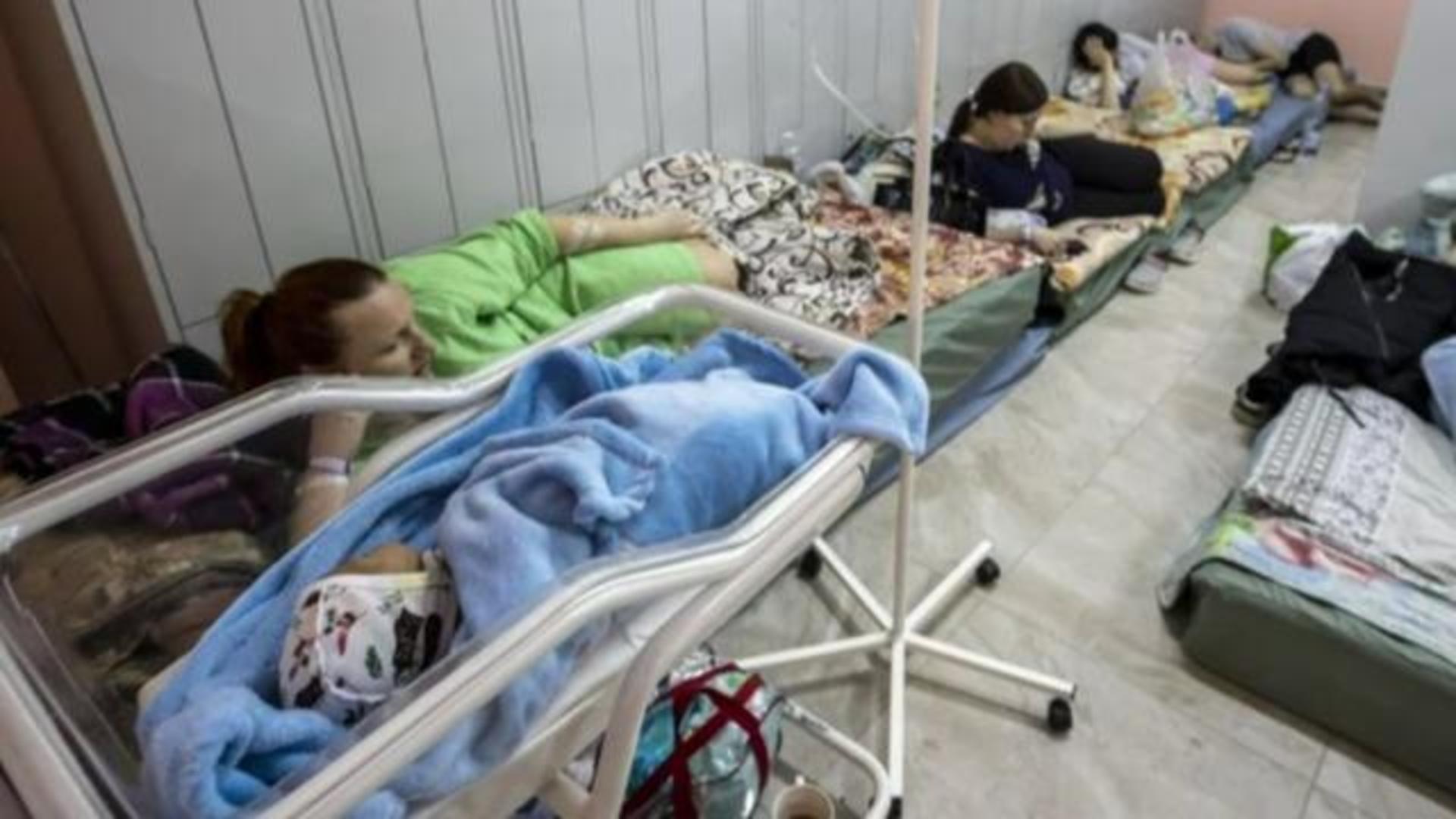 Ukrainian hospitals double as bomb shelters as doctors treat those wounded in Russian invasion