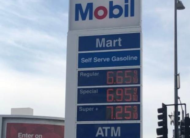 LA County Gas Price Hits $5 Average For First Time Ever 