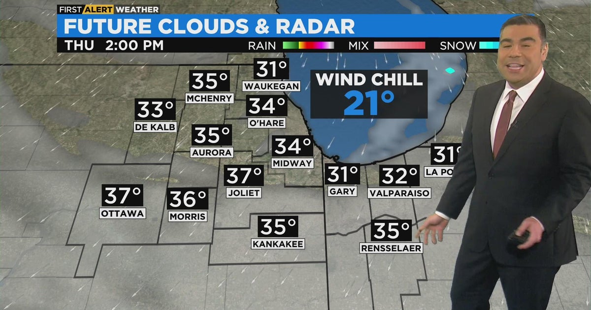 Chicago First Alert Weather: Temperatures Drop - CBS Chicago