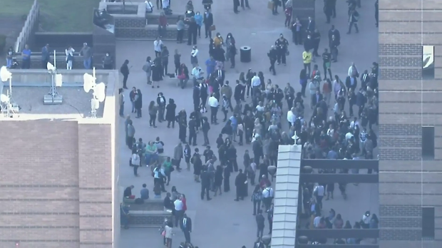 Crowley Courts Building evacuated 