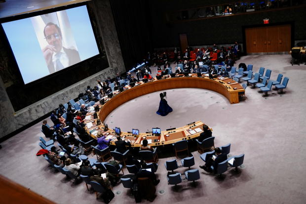 United Nations Security Council holds emergency meeting on Ukraine crisis 