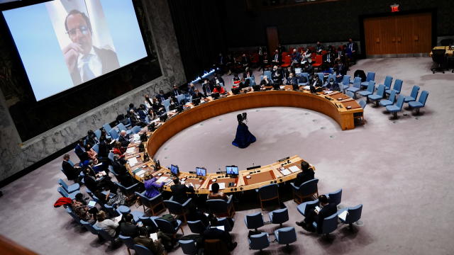 United Nations Security Council holds emergency meeting on Ukraine crisis 