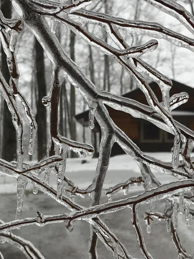 Ice Storm Seeley Wisconsin 