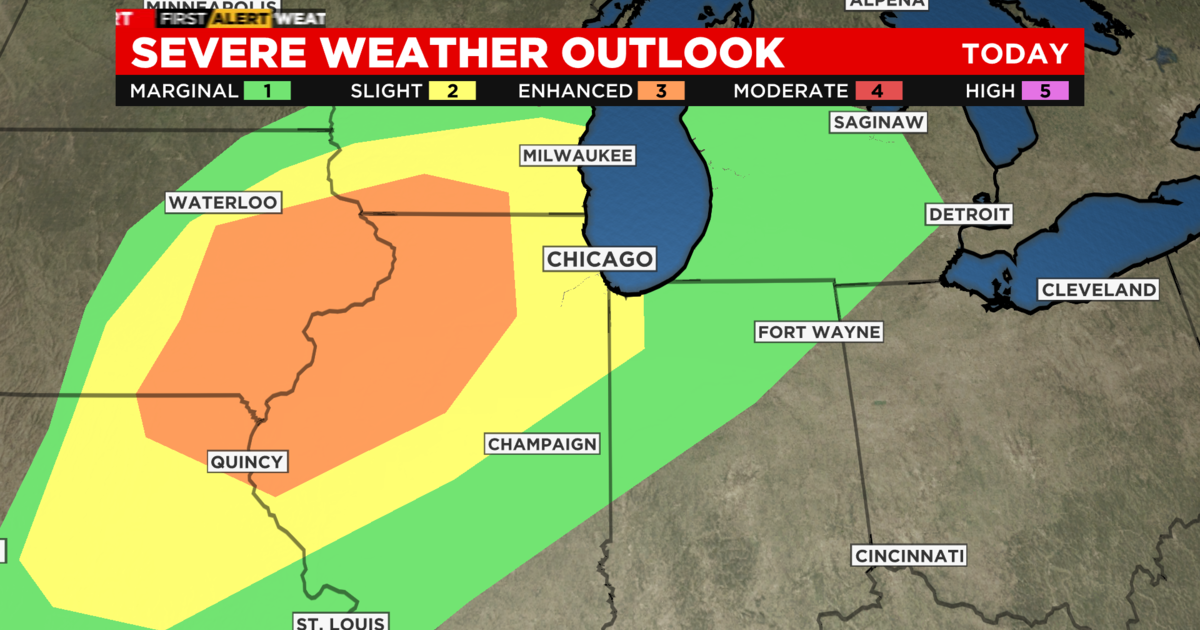 Chicago Weather Alert: Severe thunderstorms, isolated tornadoes ...