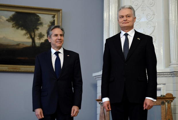 U.S. Secretary of State Blinken visits Vilnius 