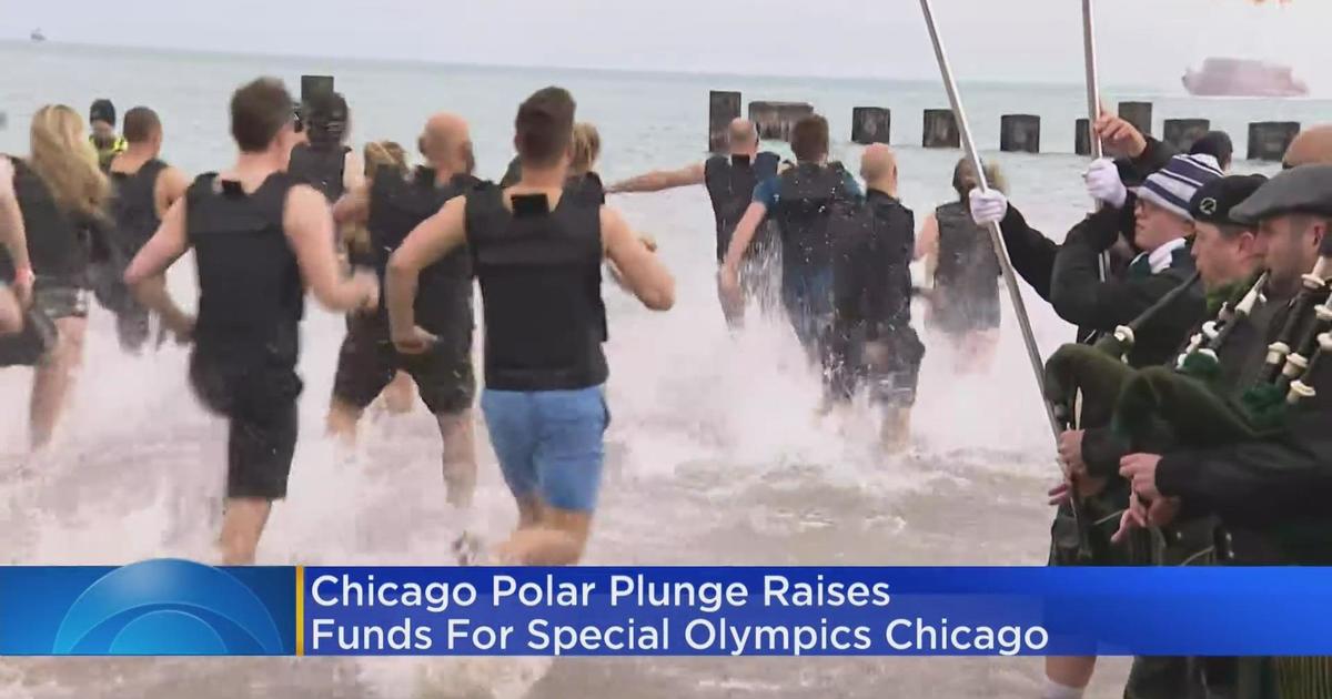 Chicago Polar Plunge raises funds for Special Olympics Chicago CBS