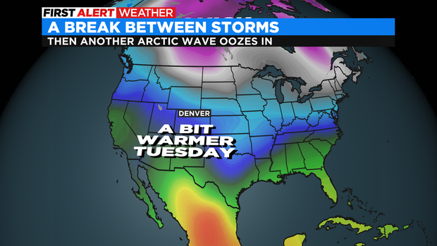 North American Temp FutureCast 