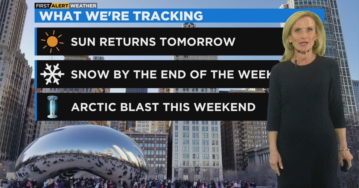 Chicago First Alert Weather: More Snow By Week's End - CBS Chicago