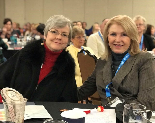 Tina Peters and Belinda Knisley