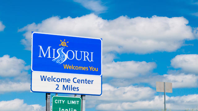 Missouri Welcome Sign 