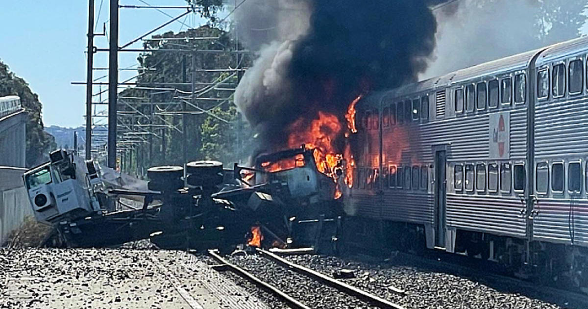 train crash fire