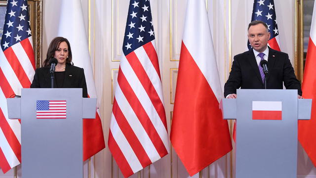 U.S. Vice President Harris visits Poland 