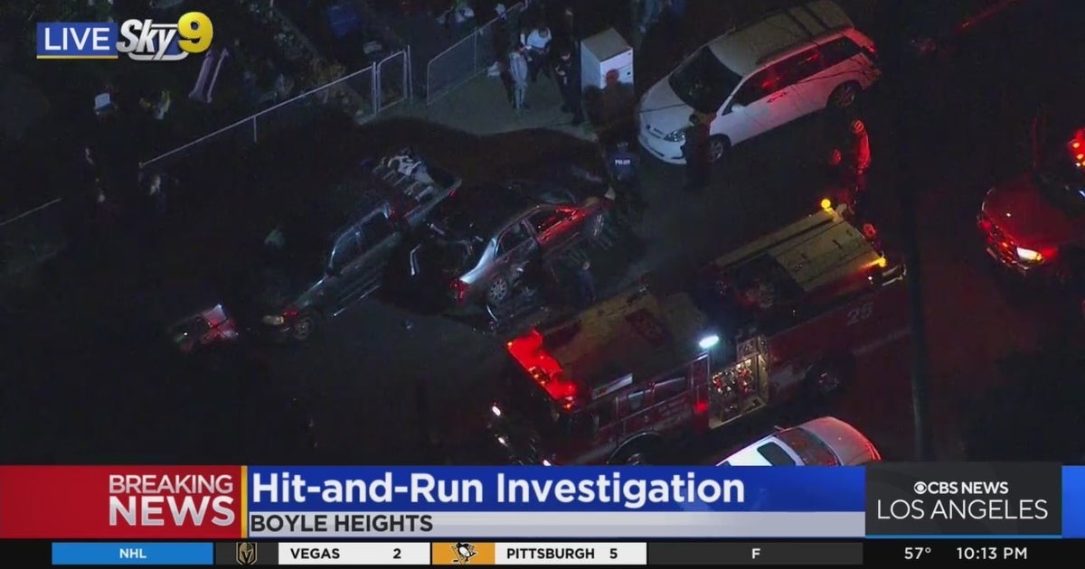 Authorities Arrest Hit-And-Run Suspect In Boyle Heights - CBS Los Angeles