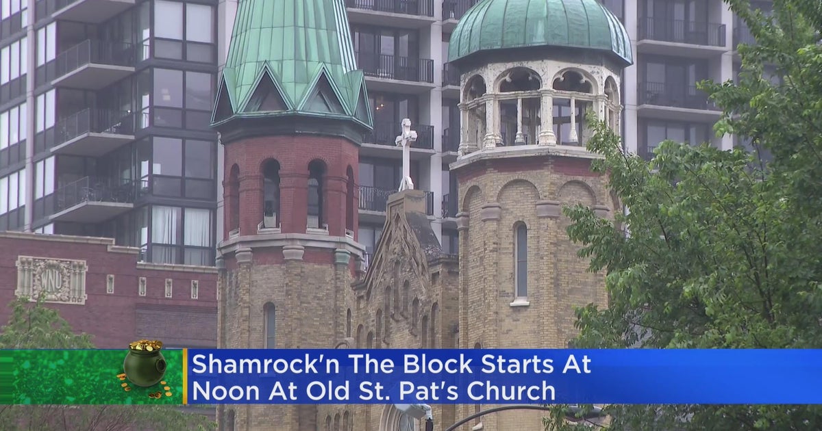 Old Saint Pat's Church hosts Shamrock'n The Block celebration CBS Chicago