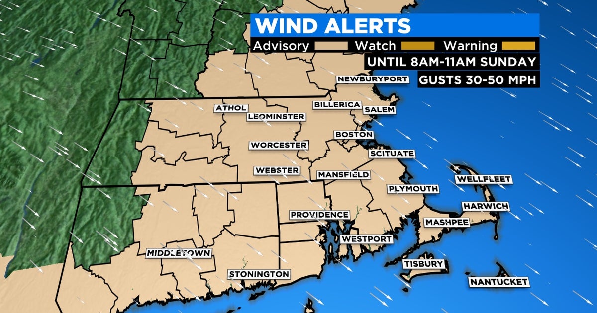 Icy Roads, Wind Advisory Slated For Sunday Morning Across Massachusetts ...