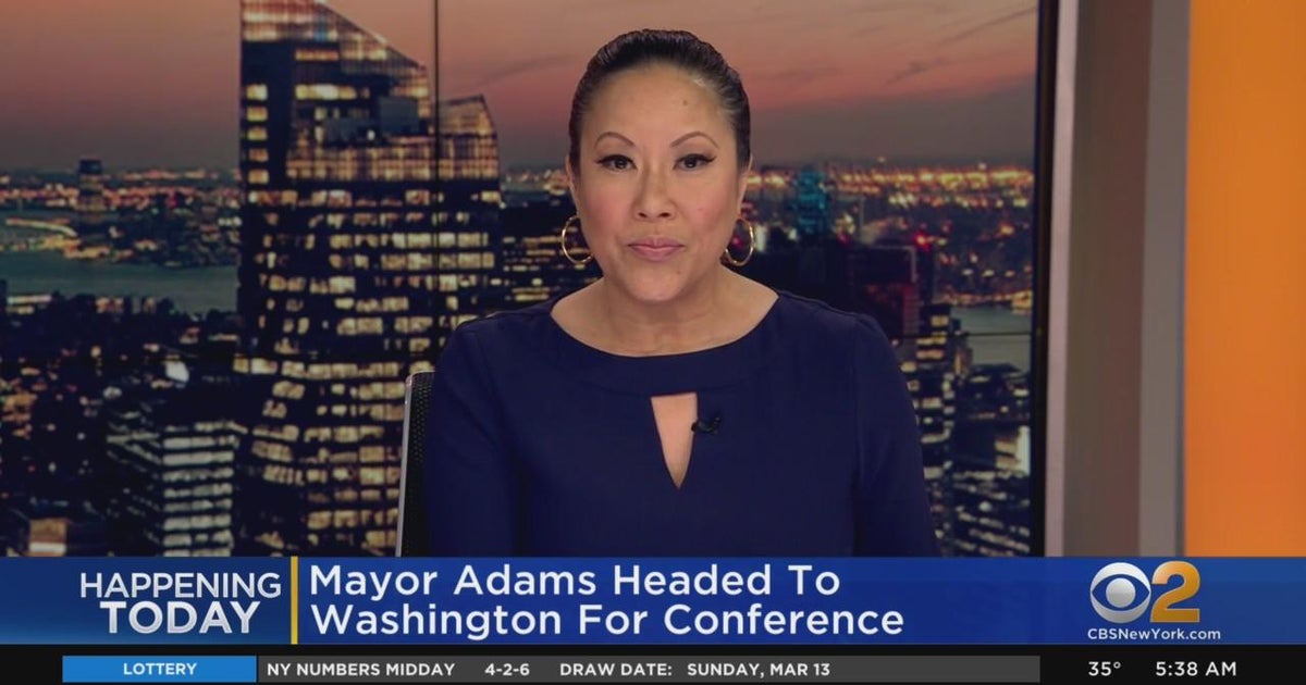 Mayor Adams heads to D.C. - CBS New York