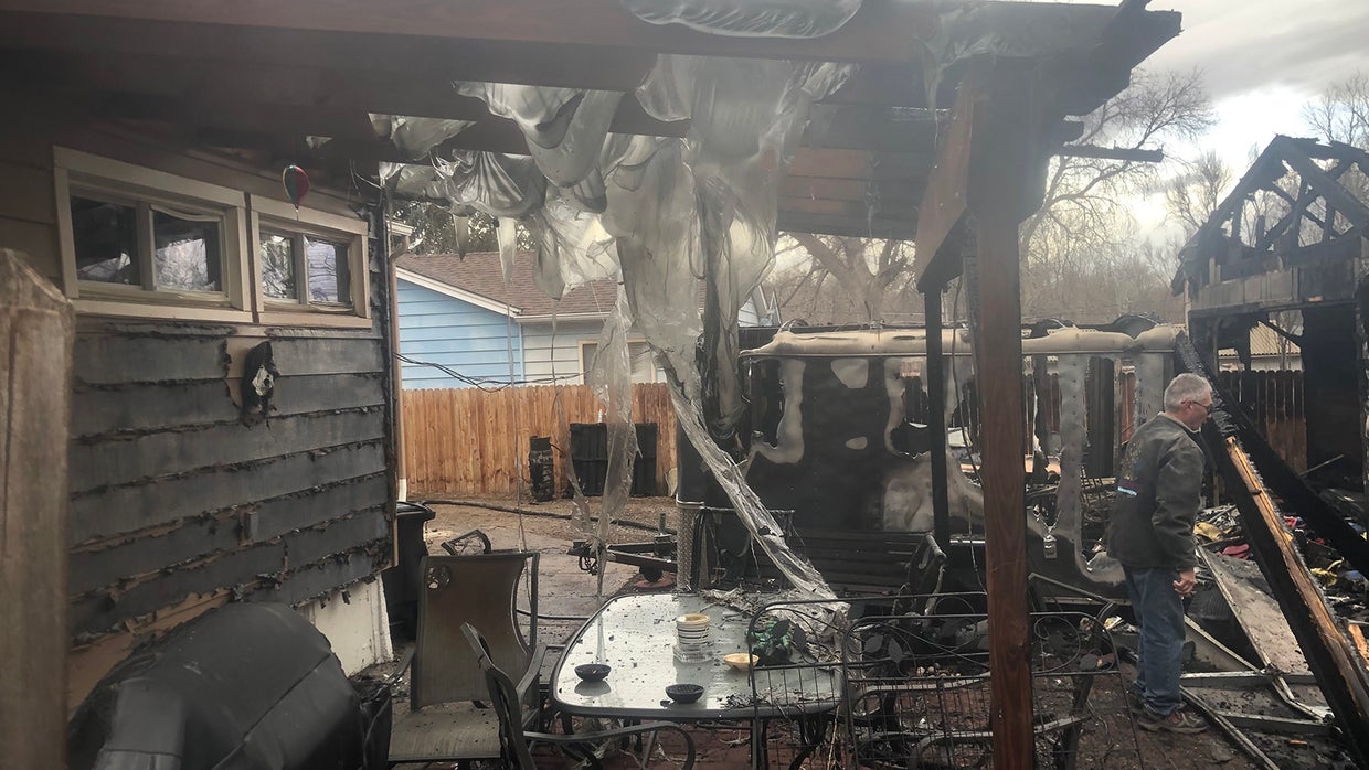 Longmont Firefighters Keep Garage Explosion Fire From Spreading To